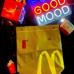 Backpack and Chicken Pendant